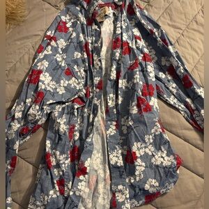 Men’s Ariat x Western Aloha Stretch button down shirt size XXL